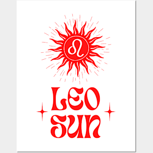 Leo Sun | Born in July and August | Lion Zodiac Sign Astrology Birthday Gifts Posters and Art